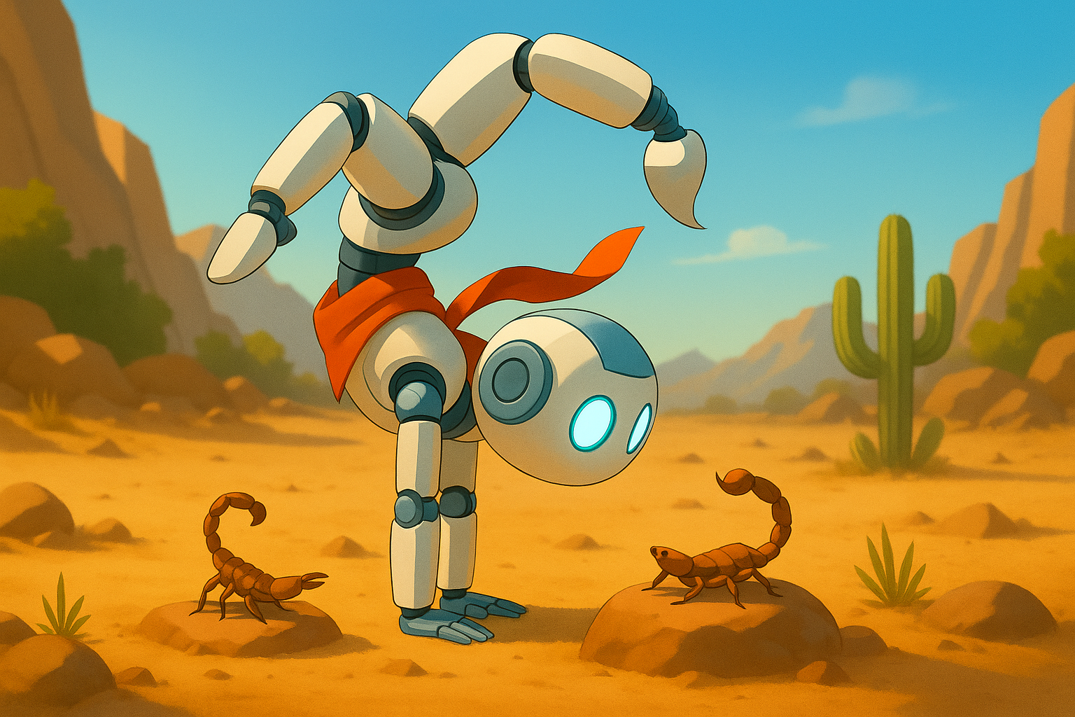 Postura del escorpión